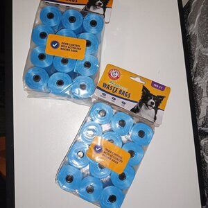 2 packs of Arm & Hammer Waste Bags 180ct
